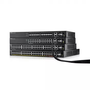 Zyxel XGS2220-30 pārvaldāms L3 Gigabit Ethernet (10/100/1000) slēdzis, melns