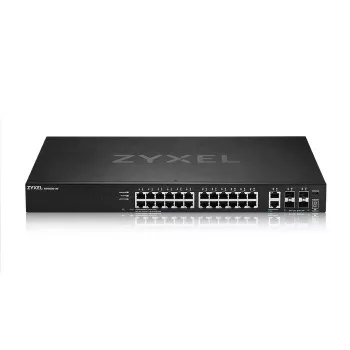 Zyxel XGS2220-30 pārvaldāms L3 Gigabit Ethernet (10/100/1000) slēdzis, melns