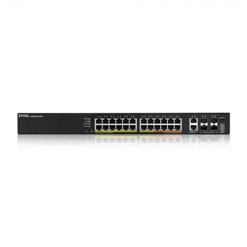 Zyxel XGS2220-30HP pārvaldīts L3 Gigabit Ethernet (10/100/1000) PoE slēdzis, melns