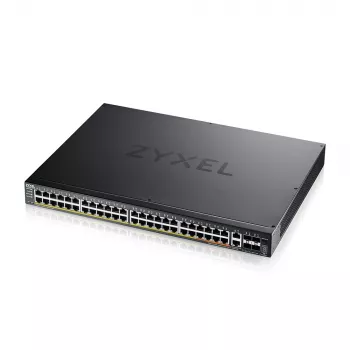 Zyxel XGS2220-54FP pārvaldīts L3 Gigabit Ethernet (10/100/1000) PoE slēdzis