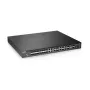 Zyxel XS3800-28 Pārvaldāms L2+ 10G Ethernet (100/1000/10000) Slēdzis Melns