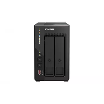 QNAP TS-253E NAS tornis Intel® Celeron® J6412 8 GB 0 TB QNAP QTS Melns