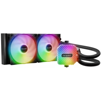 be quiet! LIGHT LOOP 240mm Black procesora šķidruma dzesēšanas sistēma (AIO) 12 cm 1 gab.