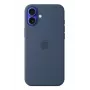 Apple Silicone Case ar MagSafe iPhone 16 Plus Denim