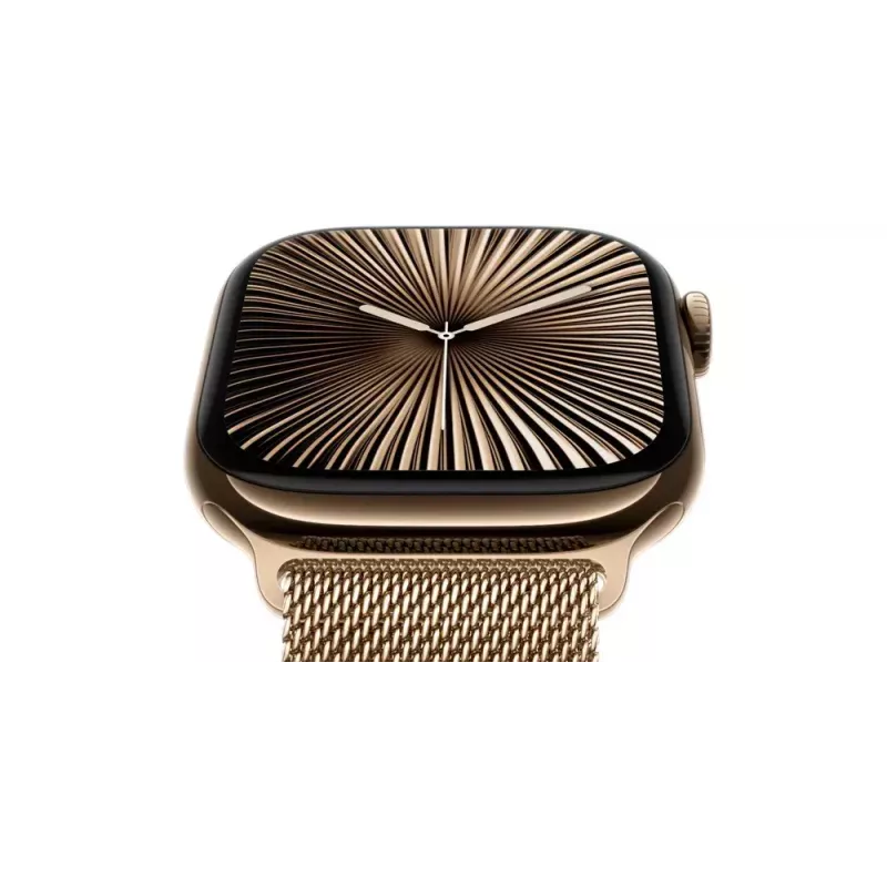 Viedpulkstenis Apple Watch Series 10 GPS 42mm Jet Black Aluminium Case with Black Sport Band - S/M