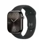 APPLE Watch Series 10 GPS + Cellular 46mm Slate Titanium korpuss ar Black Sport siksnu - M/L