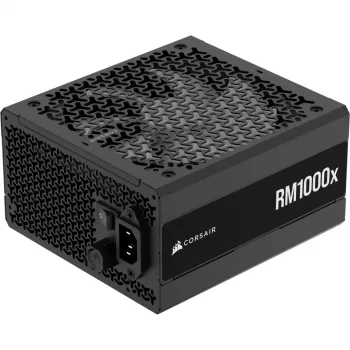 CORSAIR RMx Series RM1000x 1000W barošanas bloks, pilnībā modulārs, ATX 3.1, melns
