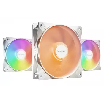 be quiet! LIGHT WINGS LX 120mm PWM 3-Pack White datora korpusa ventilators 12 cm 3 gab.
