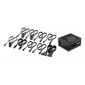 CORSAIR RM750x barošanas bloks - 750W, 24-pin ATX, melns