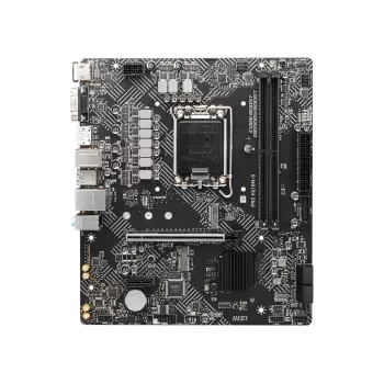 Mātesplate MSI PRO H610M-G — Intel H610, LGA 1700, micro ATX, DDR5, 2 DIMM, līdz 96 GB, M.2, SATA III, HDMI 2.1, DisplayPort 1.4