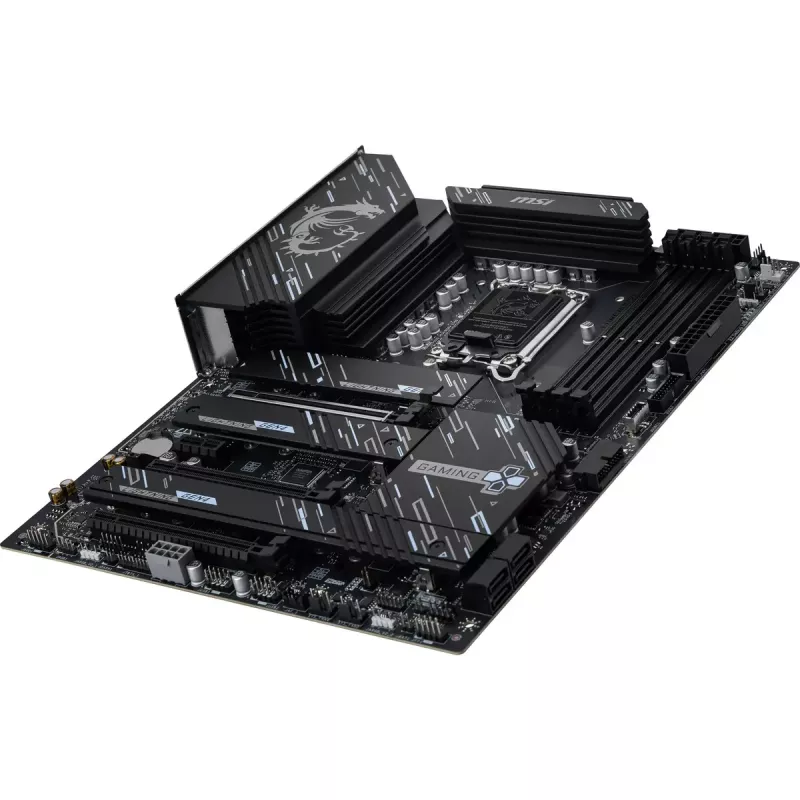 Mātesplate MSI Z890 GAMING PLUS WIFI — Intel Z890, LGA 1851, ATX, DDR5, 4x DIMM, Wi‑Fi 7, 5Gb LAN, 4x M.2