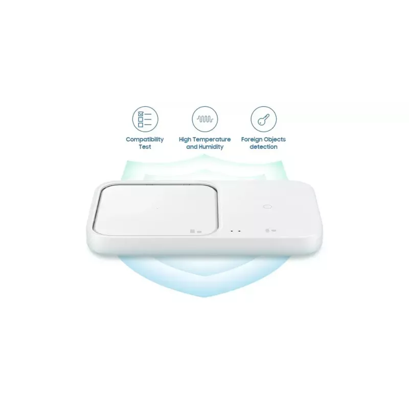 Bezvadu lādētājs Samsung EP-P5400, 15 W, pelēks