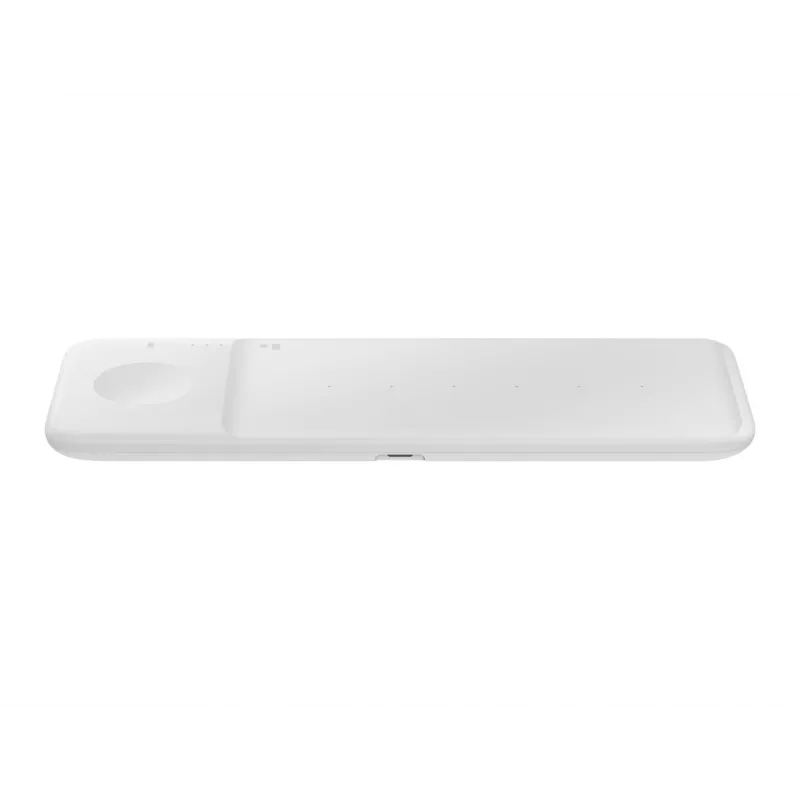 Samsung Wireless Charger Trio balts – bezvadu lādētājs austiņām, viedtālrunim, viedpulkstenim