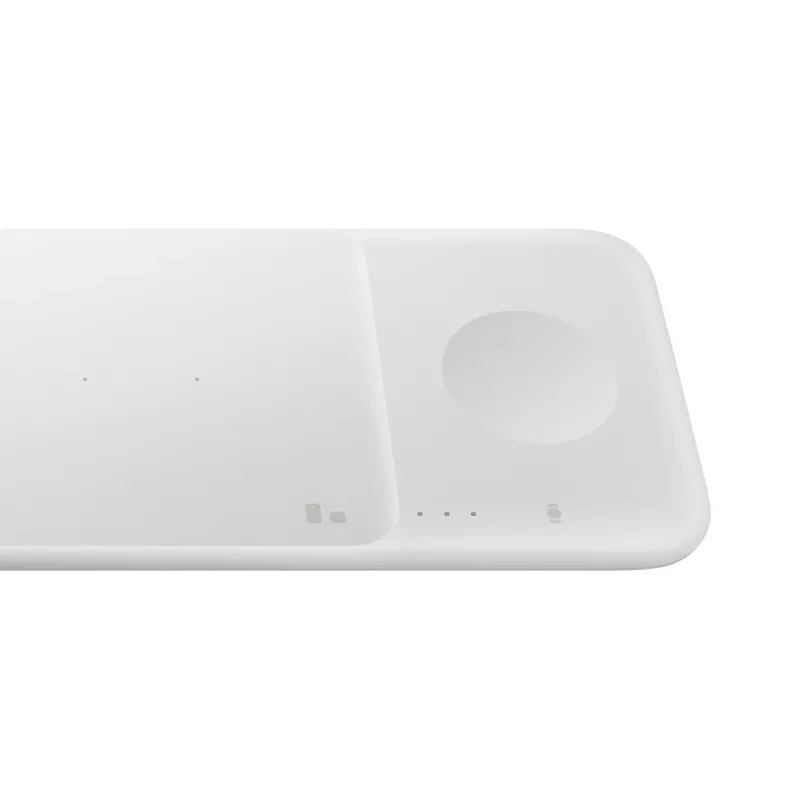Samsung Wireless Charger Trio balts – bezvadu lādētājs austiņām, viedtālrunim, viedpulkstenim