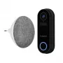 Hombli viedais durvju zvans komplektā Melns Balts IP65 Bezvadu 1080p