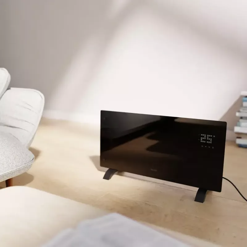 Hombli HBCH-0300 elektriskais konvektora sildītājs 2000 W melns
