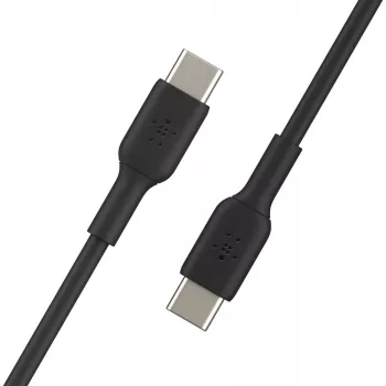 BELKIN USB-C uz USB-C kabelis 1m Melns