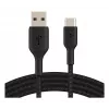USB kabelis Belkin CAB002BT1MBK 1m USB A uz USB C melns