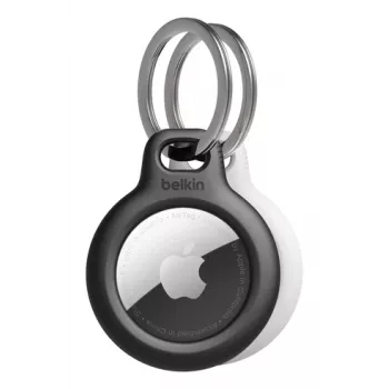 BELKIN Secure Holder Atslēgu Piekariņš AirTag 2gab Melns/Balts