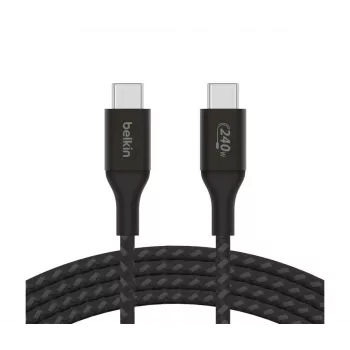 BELKIN USB-C kabelis BoostCharge 240W 1m melns