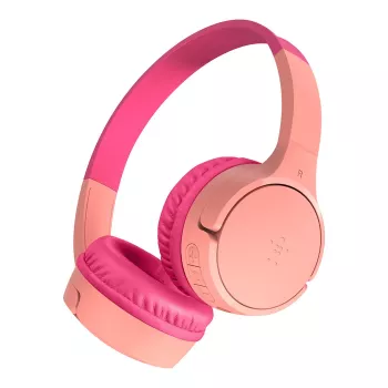 BELKIN SoundForm Kids bezvadu austiņas - rozā