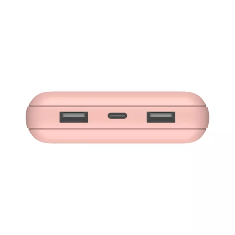 BELKIN Power Bank 20 000 mAh USB-A un USB-C 15W Rozā