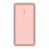 BELKIN Power Bank 20 000 mAh USB-A un USB-C 15W Rozā