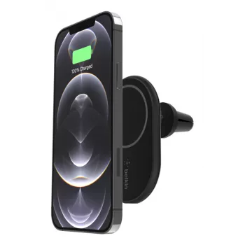 Bezvadu auto lādētājs Belkin WIC004BTBK-NC 10W melns