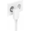 BELKIN BoostCharge USB-C 3 portu lādētājs ar PPS 67 W balts (WCC002VFWH)
