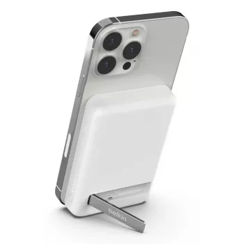 BELKIN BoostCharge 5000 mAh bezvadu barošanas bloks balts