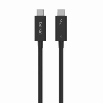BELKIN Thunderbolt 4 kabelis USB-C melns 40 Gbit/s 100W aktīvs 2m