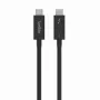 BELKIN Thunderbolt 4 kabelis USB-C melns 40 Gbit/s 100W aktīvs 2m
