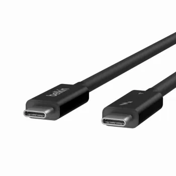 BELKIN Thunderbolt 4 kabelis USB-C melns 40 Gbit/s 100W aktīvs 2m