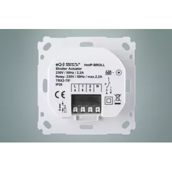 Ražotājs Homematic IP HmIP-BROLL Balts