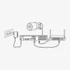 IP drošības kamera Reolink P340 12MP PoE lode, 4512×2512, 2.8 mm, IP66, 30 m IR, PoE, 1×RJ-45