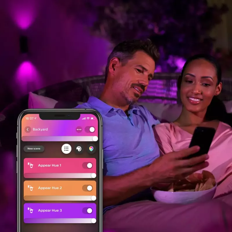 Āra sienas lampa Philips Hue White and colour ambience Appear