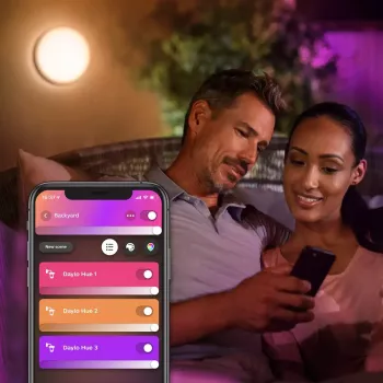 Āra sienas gaismeklis Philips Hue White and colour ambience Daylo