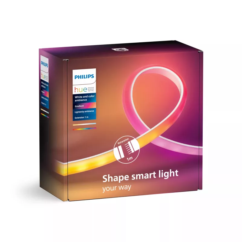 Philips Hue White un krāsu atmosfēras Gradient gaismas lentes pagarinājums 1 metrs