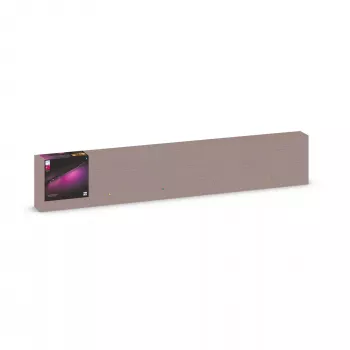 Philips Hue White and colour ambience Perifo taisnā griestu pamatnes komplekts 3 prožektori 1 gaismas josla