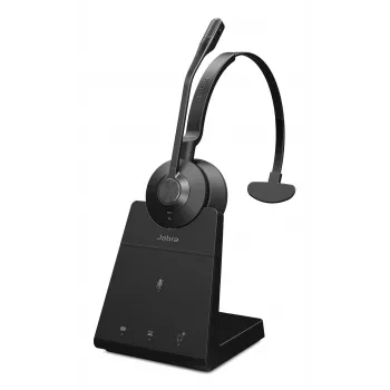 Jabra Engage 45 SE - Mono, bezvadu, biroja/zvanu centra austiņas, 40 - 16000 Hz, 57 g, melna