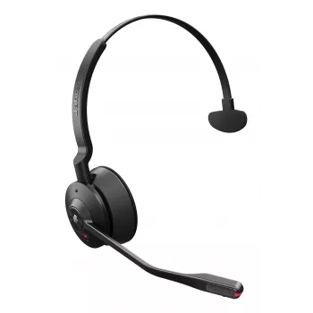 Jabra Engage 55 SE - USB-A MS Mono, EMEA/APAC, Bezvadu, 40 - 16000 Hz, Birojs/Zvanu centrs, 57 g, Austiņas, Melna