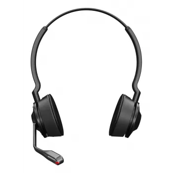 Jabra Engage 55 SE - USB-A MS Stereo, EMEA/APAC, Bezvadu, 40 - 16000 Hz, Birojs/Zvanu centrs, 83 g, Austiņas, Melna