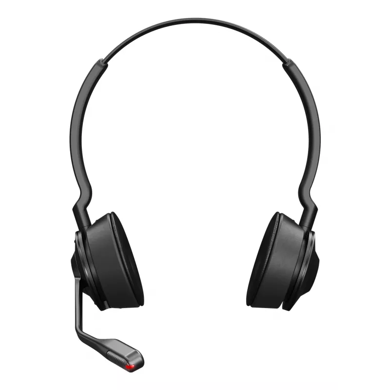 Jabra Engage 55 SE - USB-A MS Stereo, EMEA/APAC, Bezvadu, 40 - 16000 Hz, Birojs/Zvanu centrs, 83 g, Austiņas, Melna