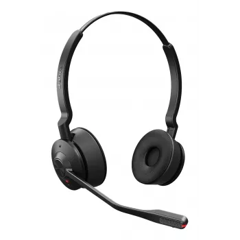 Jabra Engage 55 SE - USB-A UC Stereo, EMEA/APAC, Bezvadu, 40 - 16000 Hz, Birojs/Zvanu centrs, 83 g, Austiņas, Melna