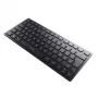 CHERRY KW 9200 MINI kompaktā tastatūra, universāla USB + RF bezvadu + Bluetooth, QWERTZ vācu, melna