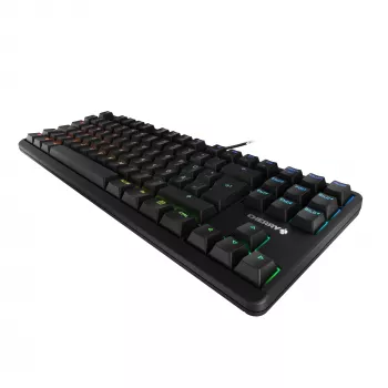 CHERRY G80-3000N RGB TKL tastatūra vadu universāla USB QWERTZ vācu melna