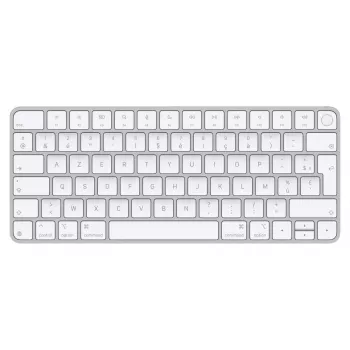 APPLE Magic Keyboard ar Touch ID Apple Silicon – Balts – AZERTY Franču