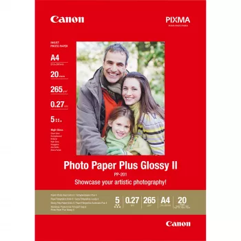 Canon PP-201 Glossy II Fotopapīrs A4 - 20 loksnes