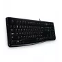 LOGITECH tastatūra K120 - Biznesam - QWERTZ Šveices