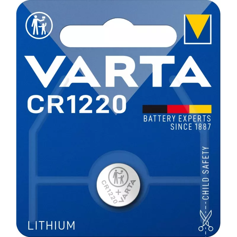 VARTA Litija pogas baterija CR1220 3V